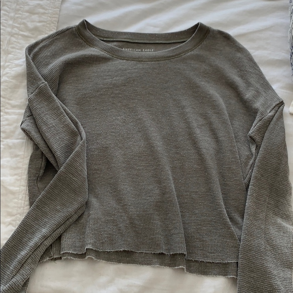 Cropped long sleeve AE
